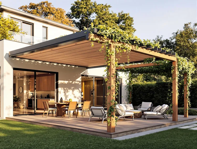 Pergola fixe ou pergola autoportante, laquelle est faites pour vous ?