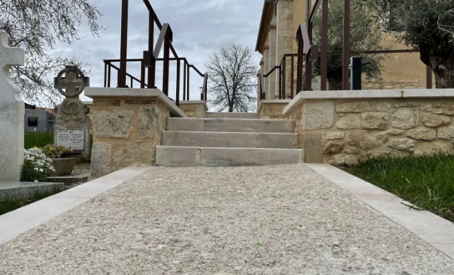 Garde-corps en acier thermolaqué à Asques