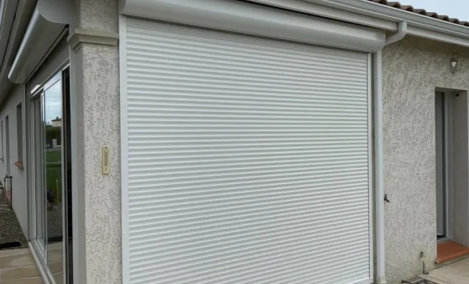 Pose d'un volet roulant à Lavit de Lomagne 