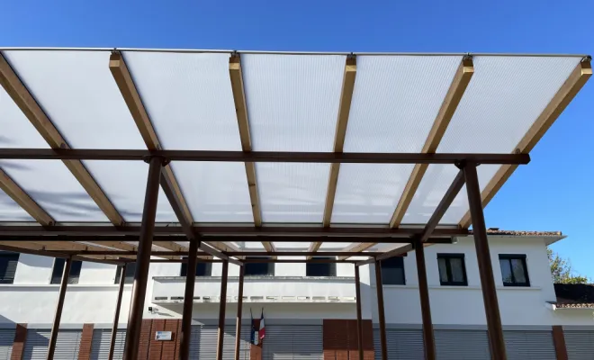 Conception, fabrication et pose de pergola à Larrazet
