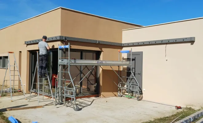 Pose d'une pergola en acier thermolaqué à Castelsarrasin