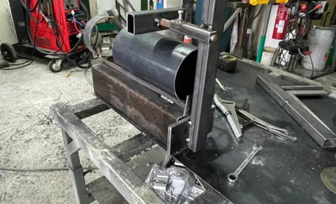 Création gabarit de montage pour un escalier hélicoïdal