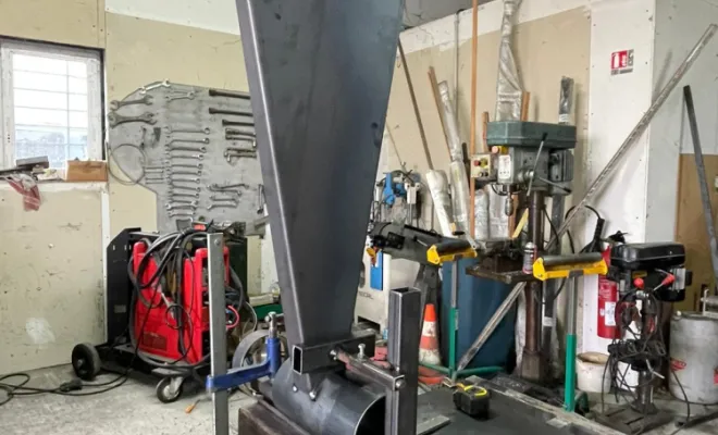 Création gabarit de montage pour un escalier hélicoïdal