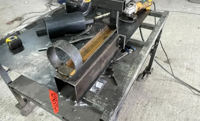 Création gabarit de montage pour un escalier hélicoïdal